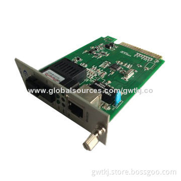 100M card type fiber media converter, single mode, 60km, supply more than 10 years